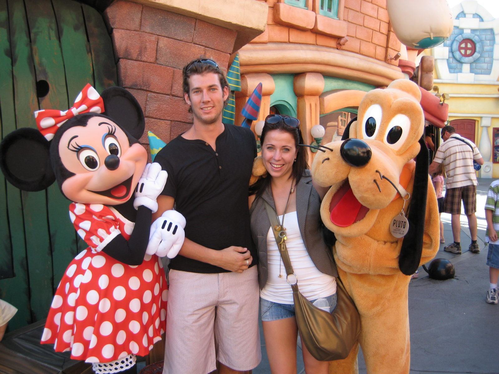 Carla and her Husband at Disneyland in California!